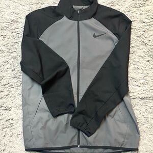 Nike Men's Black and Gray Windbreaker